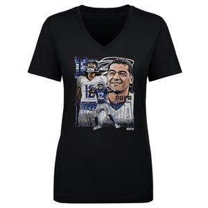 Puka Nacua Women's V-Neck T-Shirt | 500 LEVEL