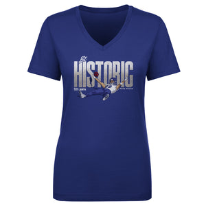 Puka Nacua Women's V-Neck T-Shirt | 500 LEVEL