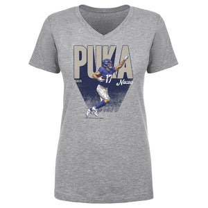 Puka Nacua Women's V-Neck T-Shirt | 500 LEVEL