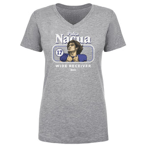 Puka Nacua Women's V-Neck T-Shirt | 500 LEVEL