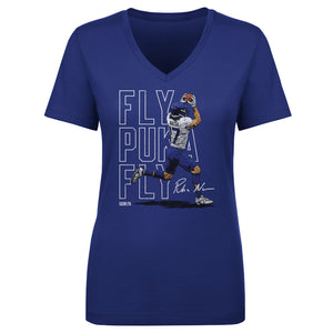 Puka Nacua Women's V-Neck T-Shirt | 500 LEVEL