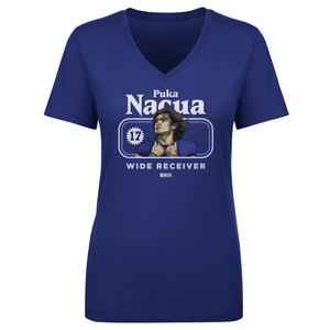 Puka Nacua Women's V-Neck T-Shirt | 500 LEVEL